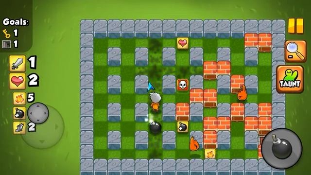 Bomber Friends - Level 2 Gameplay. Android. смотреть онлайн