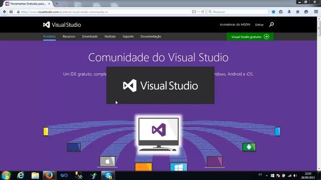 Como Instalar o Visual Studio 2015 смотреть онлайн