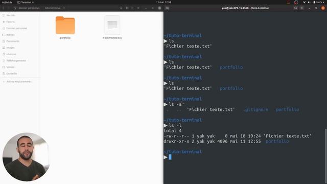 Débuter avec le terminal (CLI) 2/8: La commande ls смотреть онлайн
