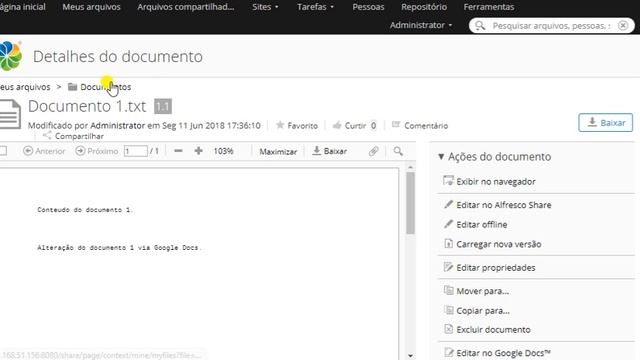 Alfresco - Arquivos смотреть онлайн