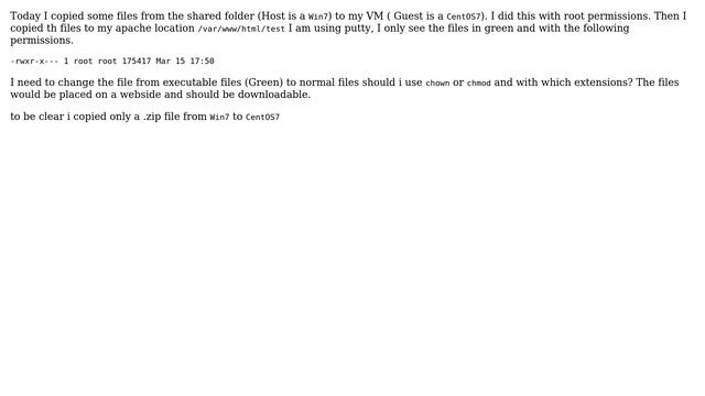 Unix & Linux: executable files to normal files via terminal CentOS7 смотреть онлайн