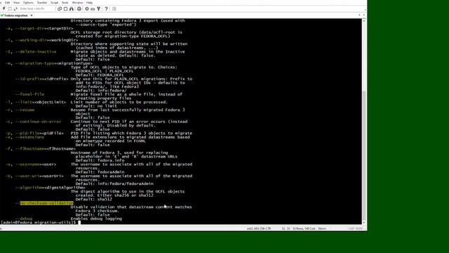 Fedora Migration Demo смотреть онлайн