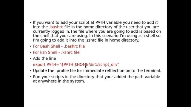 how to execute your scripts at any location in Linux with detailed explanation(Should Watch) смотреть онлайн