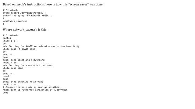 Unix & Linux: Script to detect mouse clicks like a screen saver while ignoring mouse movement смотреть онлайн