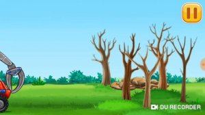 Машинки мультик лесопогрузчик