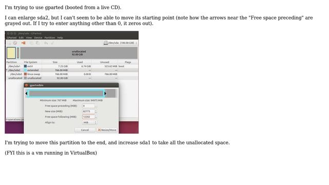 Ubuntu: How can I move my extended/swap partition? смотреть онлайн