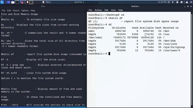 Linux Essentials -Files and Disk Memory Usage In Linux - Complete Tutorial - Part 6 смотреть онлайн