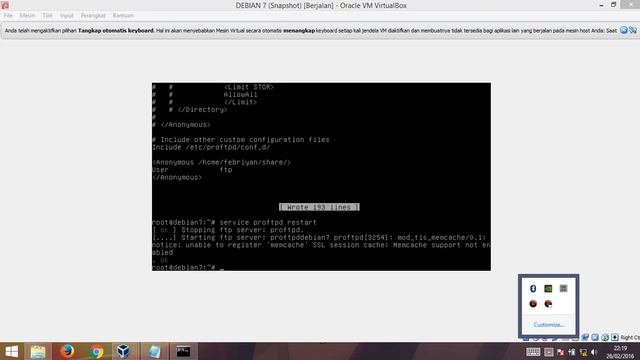 Install dan Konfigurasi FTP Server pada Debian 7.6 смотреть онлайн
