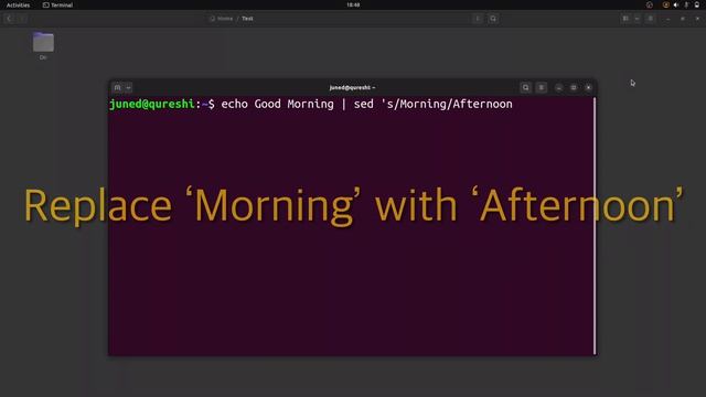 How to Substitute/Replace Text Using Stream Editor(sed) on Linux смотреть онлайн
