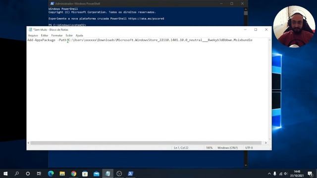 Como atualizar a loja do Windows 10 + Windows 10 21H2 (MÉTODO 2) смотреть онлайн