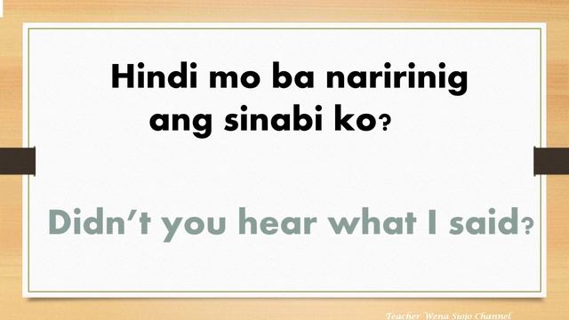 30 Tagalog Phrases and Questions - Part 2 смотреть онлайн