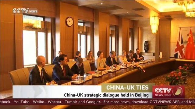 China-UK strategic dialogue held in Beijing смотреть онлайн