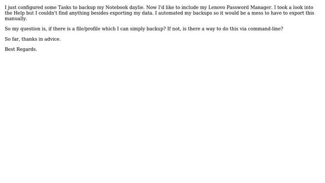 How to backup Lenovo Password Manager? смотреть онлайн