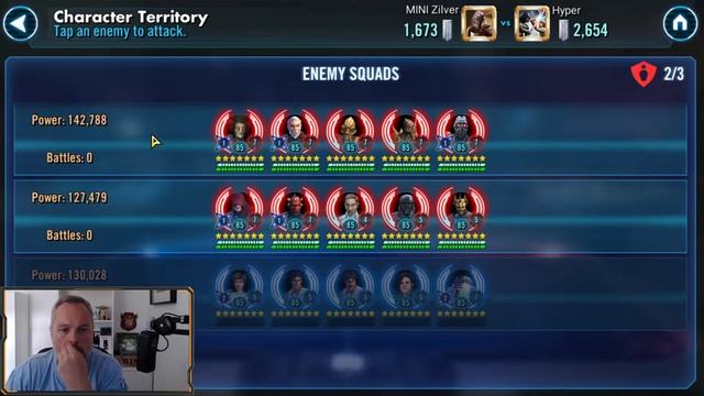 SWGOH - Grand Arena 5v5 - Week: 4 Match: 2 (GAC) смотреть онлайн