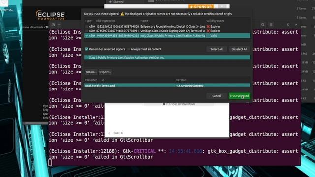 Installing the Eclipse IDE on Linux смотреть онлайн