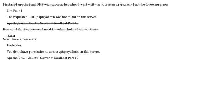Ubuntu: Phpmyadmin isn't working? (2 Solutions!!) смотреть онлайн