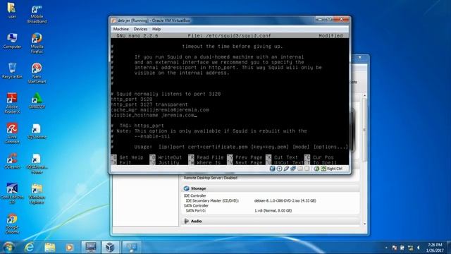cara mengkonfigurasi proxy server di linux debian смотреть онлайн