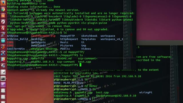 SCP command - copy file смотреть онлайн