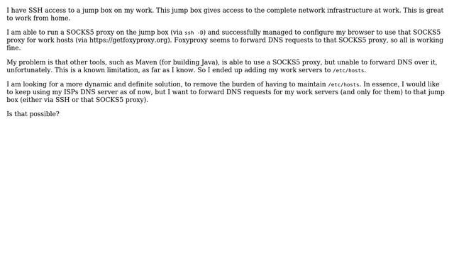 Forward DNS request to my work's jump server (2 Solutions!!) смотреть онлайн