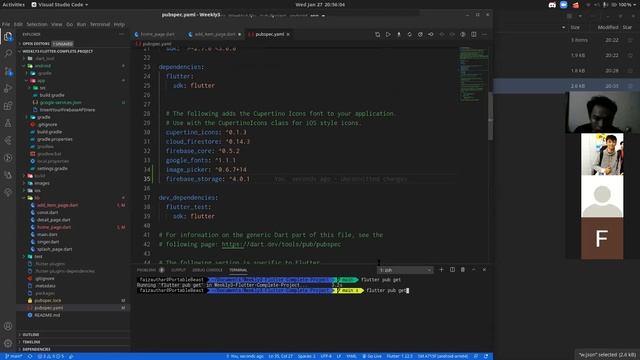 Mobile Development Week 4- Add Firebase to Your Flutter Apps Part 2 - Session 1 смотреть онлайн