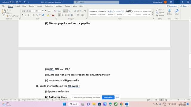MCS053 || Computer Graphics and Multimedia || IGNOU || Important Questions || 2022 || IGNOU DUNIYA смотреть онлайн
