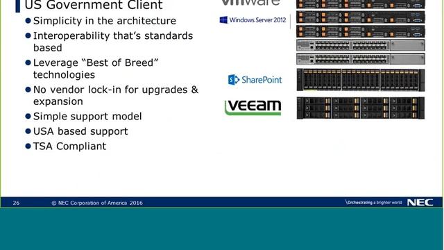 Forerunner & NEC IT SDN & Server Storage Overview смотреть онлайн