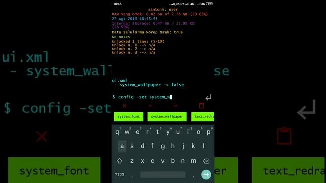 Cara merubah background di T-UI Linux CLI Launcher смотреть онлайн