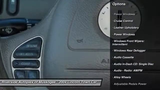 2004 Lincoln Town Car Muskogee OK MP5648 смотреть онлайн
