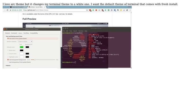 Ubuntu: How to retain ubuntu default terminal theme? смотреть онлайн