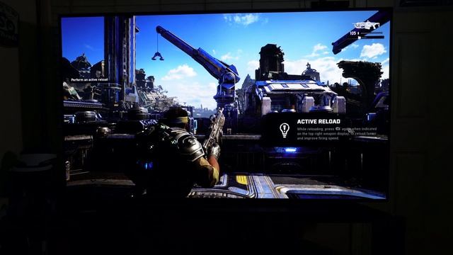 Gears 5 on Xbox Series S on 77" LG C1 Recorded with Sony ZVE- 10 W/ Kit Lens смотреть онлайн