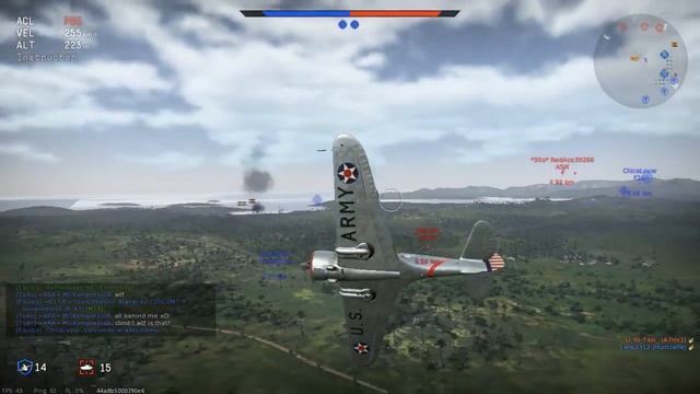 Warthunder [Linux] - P36A - Operación Puerto Moresby смотреть онлайн