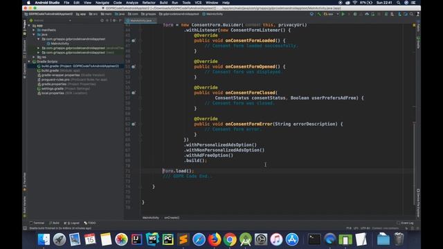 How to add GDPR to Android App - Android Studio EASY WAY смотреть онлайн
