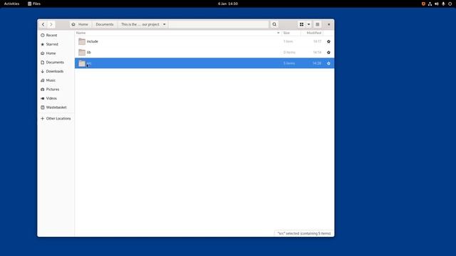 C++ simplest project possible on linux fedora workstation 35 смотреть онлайн