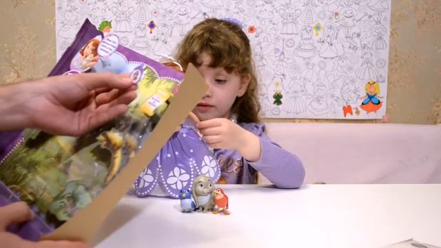 София Прекрасная разговаривает с животными / Talking Sofia and Animal friends unboxing DISNEY смотреть онлайн
