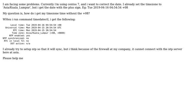 Centos 7 date displaying current time with plus sign смотреть онлайн