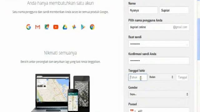 Cara Membuat Akun Gmail Alias Email Google смотреть онлайн