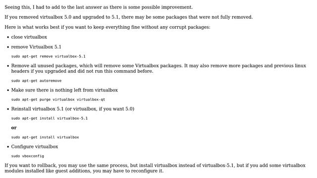 Ubuntu: Cannot run virtual machines after upgrading virtualbox from 5.0 to 5.1 (2 Solutions!!) смотреть онлайн