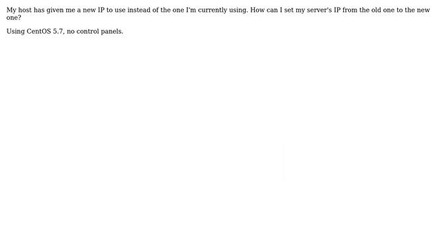 DevOps & SysAdmins: How to change IP in CentOS? смотреть онлайн
