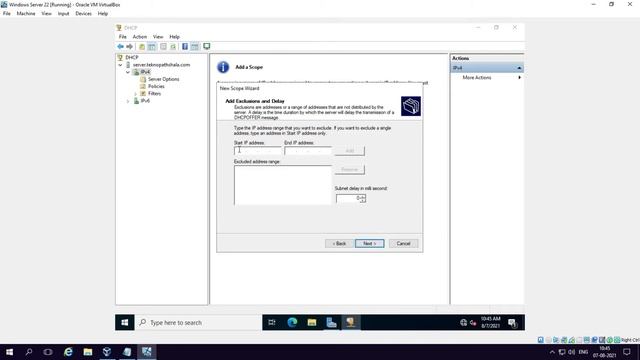How to Install and Configure DHCP Server on Windows Server 2022 step by step tutorial in Hindi смотреть онлайн