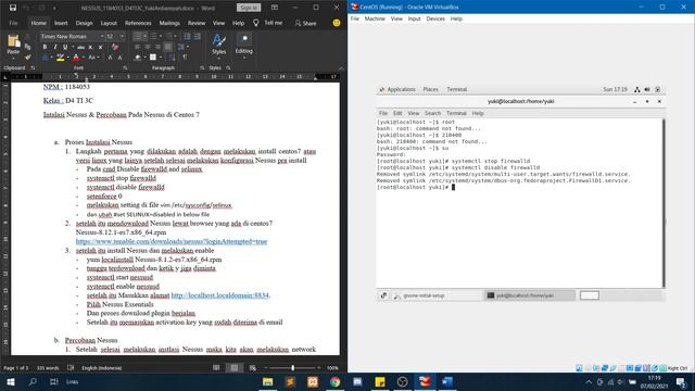 INSTALASI DAN MENJALANKAN NESSUS DI CENTOS 7 смотреть онлайн