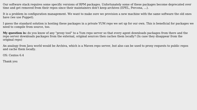 DevOps & SysAdmins: Yum repo server as archive cache (3 Solutions!!) смотреть онлайн