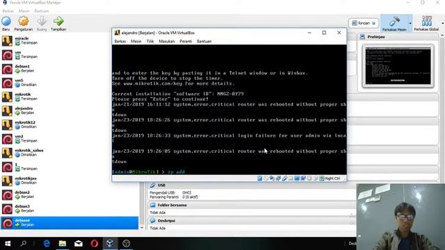 Nat network menggunakan mikrotik dan debian смотреть онлайн