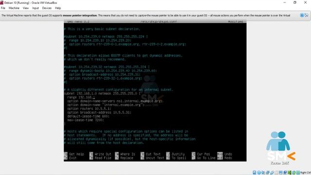 Konfigurasi DHCP Server Linux Debian 10 ( Buster ) pada VirtualBox смотреть онлайн