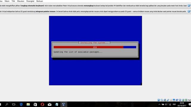 Cara menginstall Debian 9 pada virtual box смотреть онлайн