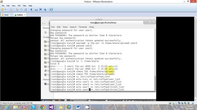 setup service ftp on fedora linux(3) смотреть онлайн