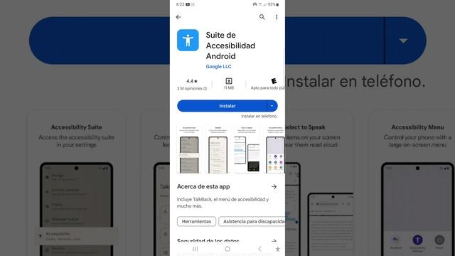 nueva actualización para el suite de accesibilidad Android version 14.1 смотреть онлайн