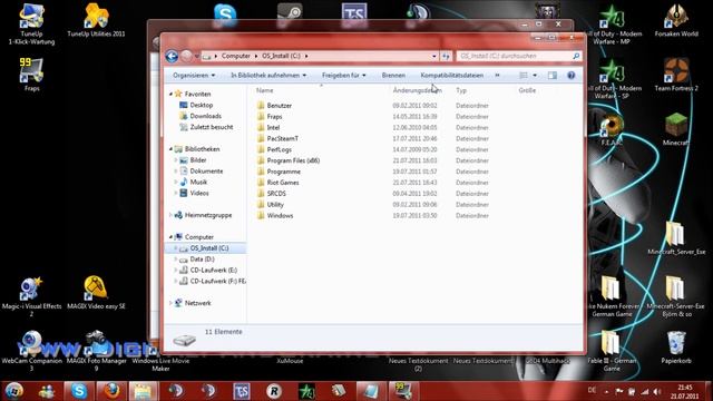 [Tutorial] Windows 7 - Start button ändern & Taskleiste färben [German][HD] смотреть онлайн