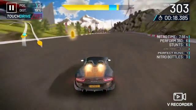 This car has a weird nitro system. (Porsche 918 Spyder Asphalt Nitro 2 golden review) смотреть онлайн