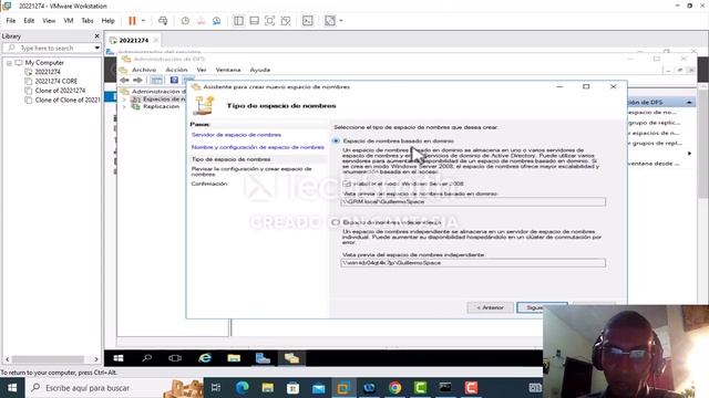 15.3 Configuración De Un Espacio De Nombres DFS