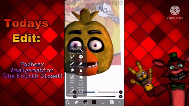Speed edit: Fazbear Amalgamation (The Fourth Closet) смотреть онлайн